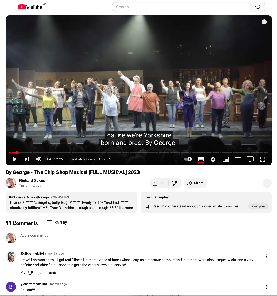 Link to By George on YouTube