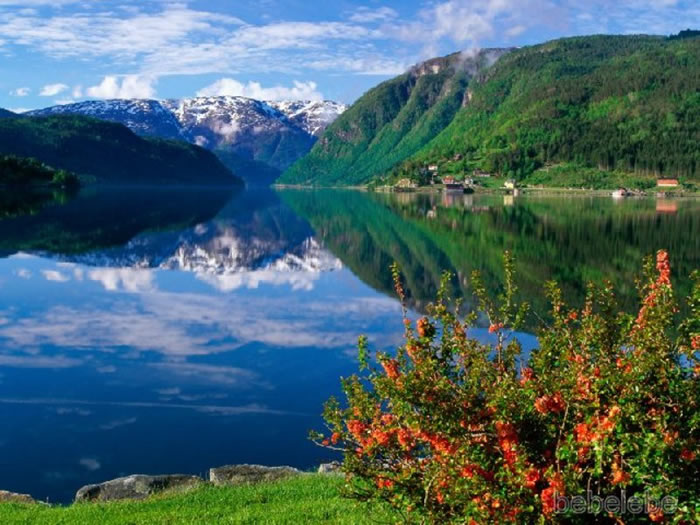Ulvik and Hardangerfjord